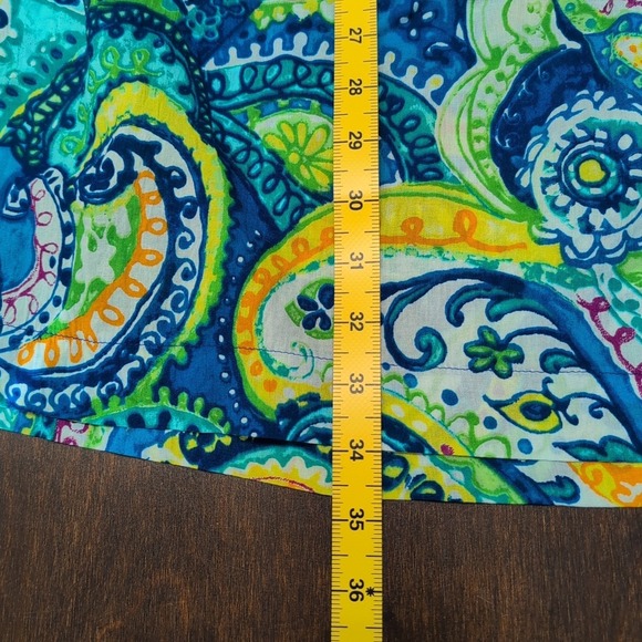 NWT Lauren Ralph Lauren Swimsuit Cover Up Sz Medium Abstract Paisley Tunic - Picture 9 of 9